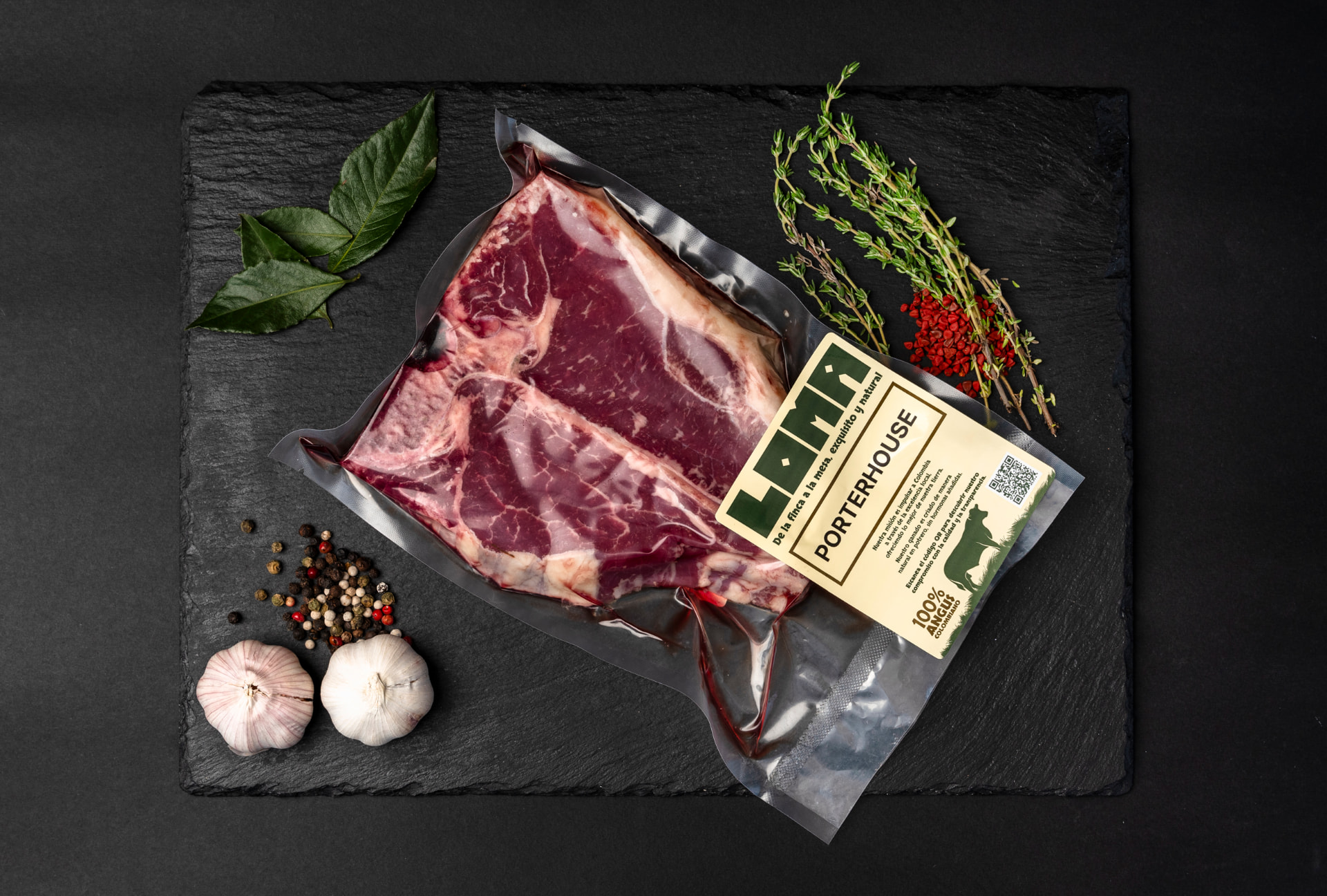Corte Porterhouse LOMA empacado al vacío